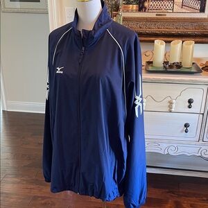 Mizuno Men’s Dark Blue Athletic Jacket